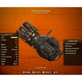 Unrolled Fully Modded Gatling Plasma