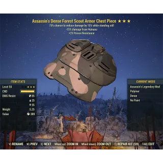 Assassin's/Poison/Sent Scout Armor