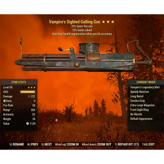 Vampire's Gatling Gun V2515r