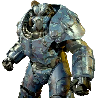 Blue Camo Power Armor Paints Plan