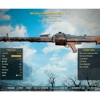 Anti-armor Explosive Light Machine Gun AAE90