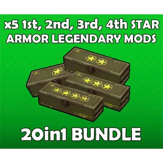 x20 Power Armor Legendary Mods 20in1 Bundle