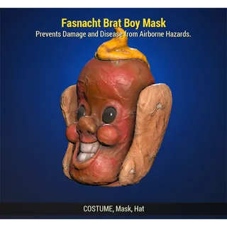 Fasnacht Brat Boy Mask