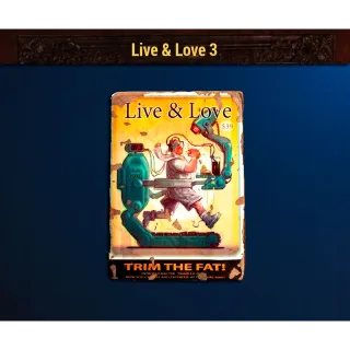 Live and Love 3 Magazine x1000 pcs.