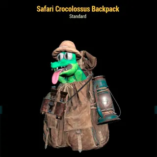 Safari Crocolossus Backpack Plan