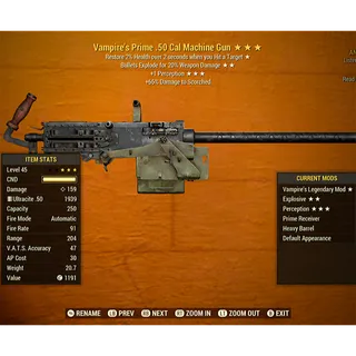 Vampire's Explosive 50  Cal MG VEper