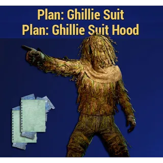 Ghillie Suit and Hood Plans 2in1