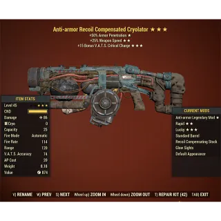 Anti-armor Cryolator AA2515c