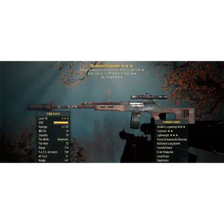 Shattered Grounds Handmade Rifle