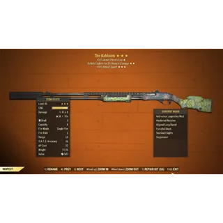 The Kabloom Pump Action Shotgun