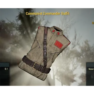 Communist Commander Outfit and Hat Full Set