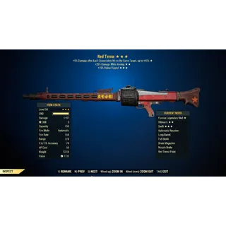 Furious LMG Red Terror
