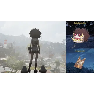 Strongman Outfit+Grafton Mask 2in1