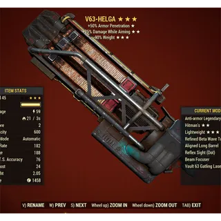 V63-Helga Ultracite Gatling Laser