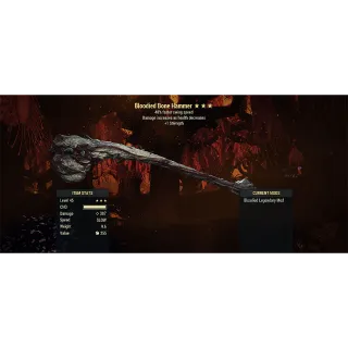 Bloodied Bone Hammer Speed/Strength