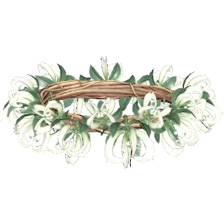 Flower crown - glorybell Plan