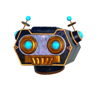 Fasnacht Glowing Robot Mask