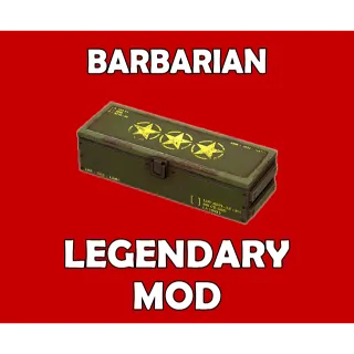 Barbarian Legendary Mod