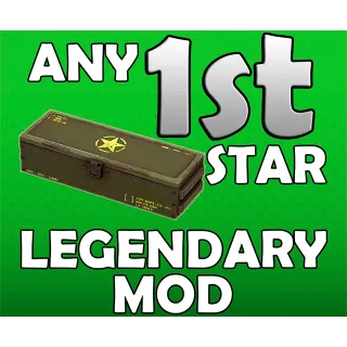 Any 1st Star Legendary Mod Of Your Choice