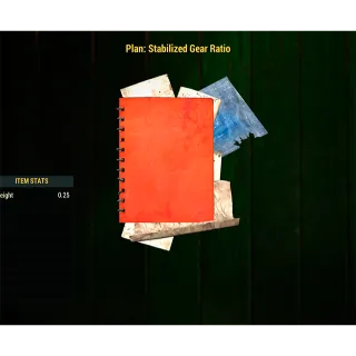 Stabilized gear ratio Plan