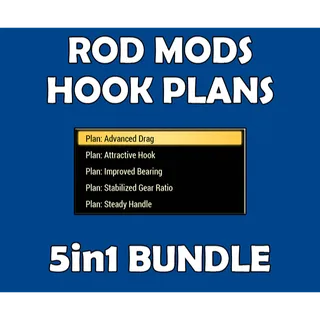 Rod Mods and Hooks Plans 5in1 bundle