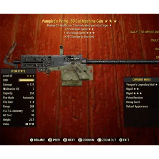 Vampire's 50 Cal MG V2515r