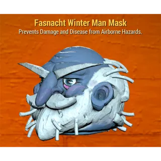 Fasnacht Winter Man Mask