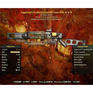 Juggernaut's Laser Rifle Jug2515r