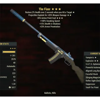 Vampire's Explosive The Fixer VE35