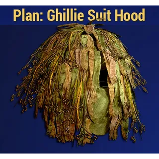 Ghillie Suit Hood Plan