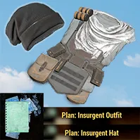 Insurgent Outfit + Hat Plans 2in1Bundle