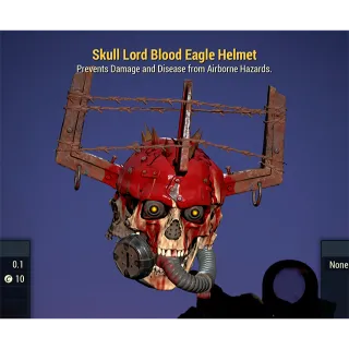 Skull Lord Blood Eagle Helmet and Suit 2in1 Bundle