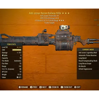 Anti-armor Railway Rifle AA50c15c
