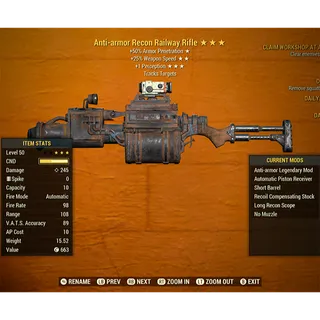 Anti-armor Railway Rifle AA25per