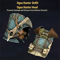Ogua Hunter Outfit and Hood Plans 2in1 Full Set