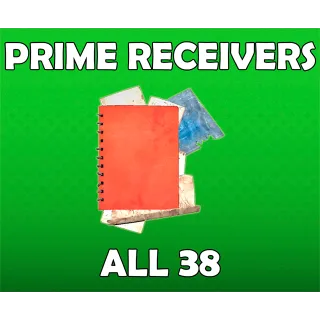 All Prime Receiver Plans (38 in 1 Bundle)