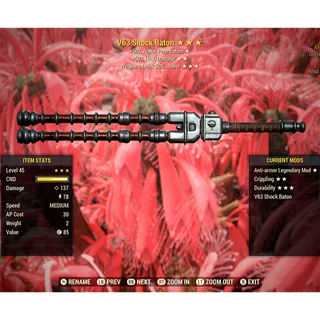 Anti-armor V63 Shock Baton (Durable)