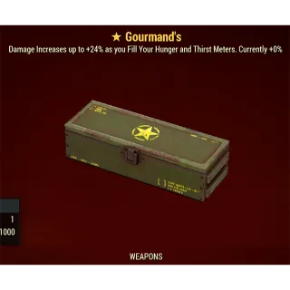 Gourmand's Legendary Mod