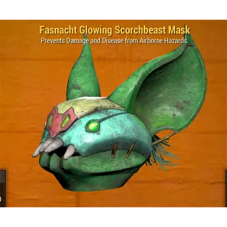 Fasnacht Glowing Scorchbeast Mask