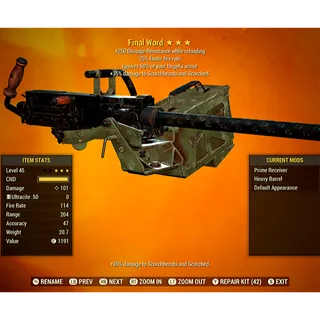  Final Word Anti-Armor 50 Cal MG AA25250dr