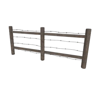 Barbed Wire Fences Plan