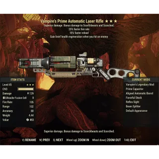 Vampire's Laser Rifle V2515r