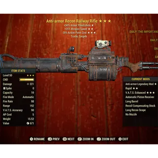 Anti-armor Railway Rifle AA2535