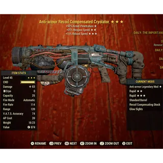 Anti-armor Cryolator AA2515r
