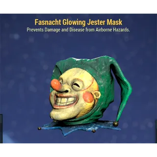 Fasnacht Glowing Jester Mask