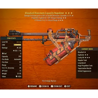 Bloodied Explosive Flamer BE15c