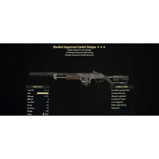 Bloodied Explosive Combat Shotgun 50