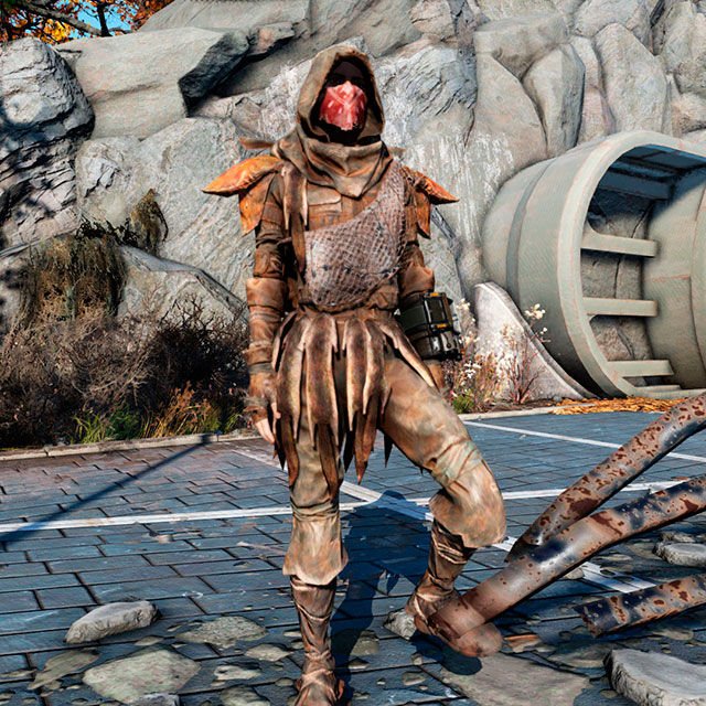 Hunter's Pelt Outfit & Hood - Fallout 76 Game Items - Gameflip