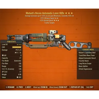 Mutant's Laser Rifle Mut2515r