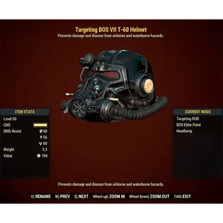 Unyielding/AP/Sentinel T-60 PA Set